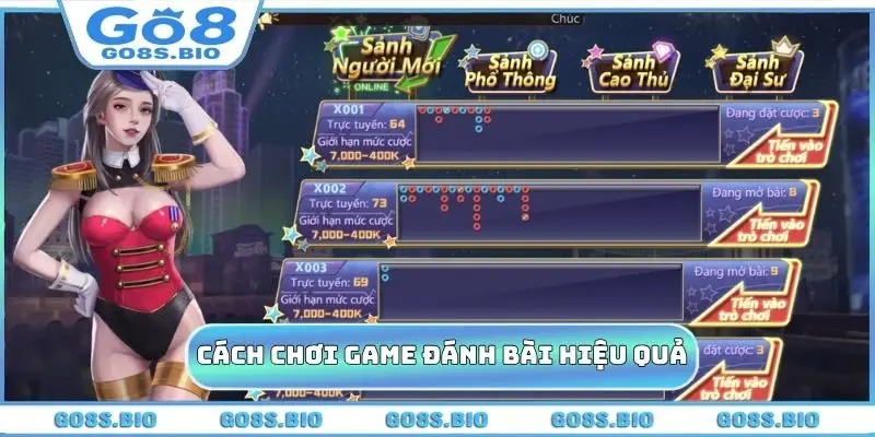 Cách chơi game đánh bài hiệu quả