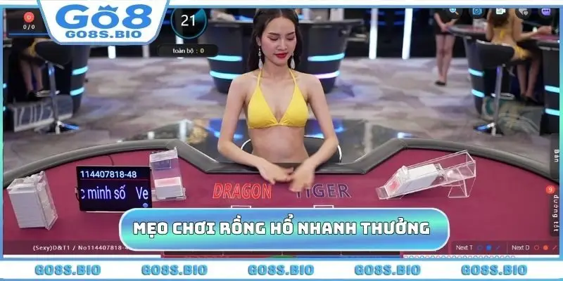 Mẹo chơi Rồng Hổ nhanh rinh thưởng